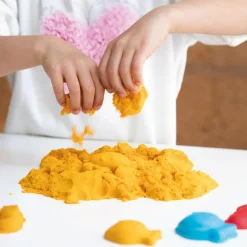 Kit de arena cinética magic sand con moldes