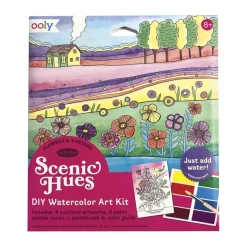 Kit DIY pinta con acuarela flores y jardines Scenic Hues