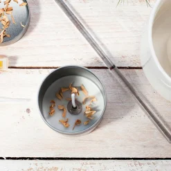 Kit para hacer velas con cera de soja natural