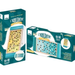 Laberinto de madera 2 en 1 Vilac