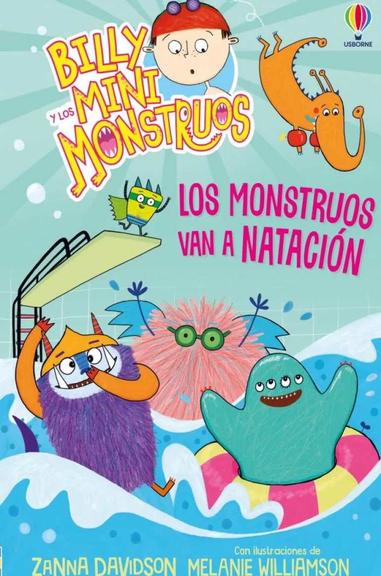Los monstruos van a natación - LIBRO 3