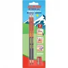 Lápiz bicolor 2 unidades con afilalápiz Alpino