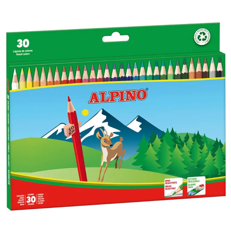 Lápiz color Alpino 30 colores