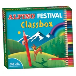 Lápiz color School Pack 288 unidades Alpino