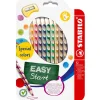 Lápiz color Stabilo Easy zurdos 12 colores