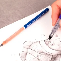 Lápiz de grafito 2B acuarelable 3 unidades