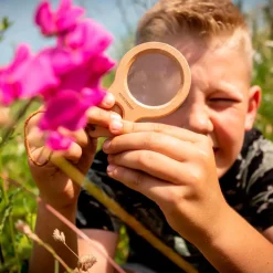 Lupa doble madera aumentos 5x y 10x Huckleberry