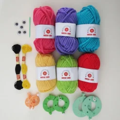 Maletín crea con pompones