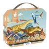 Maletín puzzle panorámico dinosaurios 100 piezas