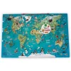Mapa mundo magnético 78 piezas