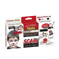 Maquillaje líquido Scary 4 colores con pincel Festival Alpino