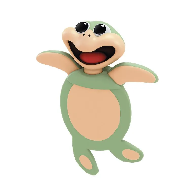 Marcapáginas 3D tortuga Twirly Turtle. AuchBookmark