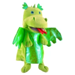Marioneta dragón verde