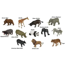 Mini animales salvajes en tubo. Collecta