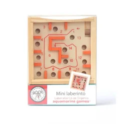 Mini laberinto madera