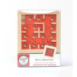 Mini laberinto madera