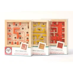 Mini laberinto madera