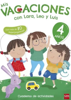 Mis vacaciones con Lara, Leo y Luis. 4 años