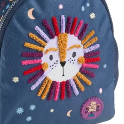 Mochila doble London león rey de la selva. 35x22,5x16cm