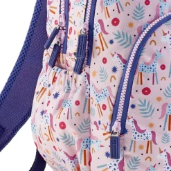 Mochila triple Oslo unicornio. 41x28x16,5cm.
