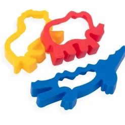 Moldes forma animales de la jungla para pasta de modelar 6 unidades