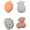Moldes para arena frutas con bolsa