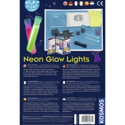 Neon glow lights experimentos