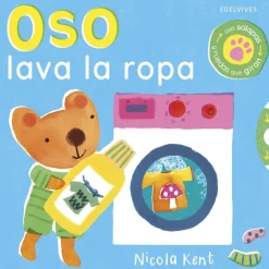 Oso lava la ropa