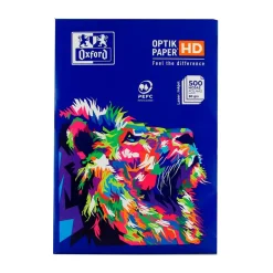 Papel A4 liso 500 hojas 80gr Oxford optik paper HD