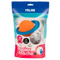 Papel maché blanco en polvo bolsa 200gr.