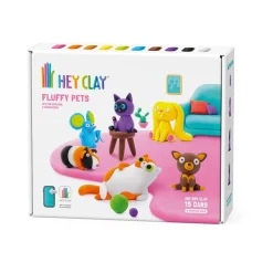Pasta de modelar Hey Clay set 6 mascotas