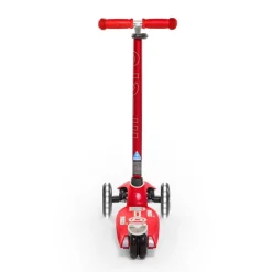 Patinete Maxi Micro Deluxe LED rojo