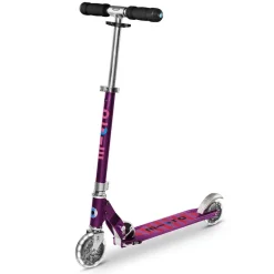 Patinete Micro Sprite Led lila