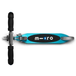 Patinete Micro Sprite Led azul océano