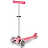 Patinete Mini Micro Deluxe Glow Led rosa
