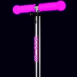 Patinete Mini Micro Deluxe Glow Led rosa