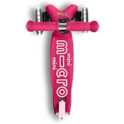 Patinete Mini Micro Deluxe LED rosa