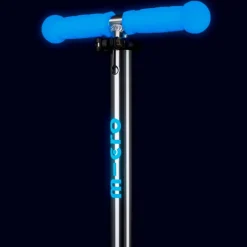 Patinete Mini Micro Deluxe Glow Led azul