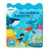 Pegatinas de gel removibles Acuario con escenario