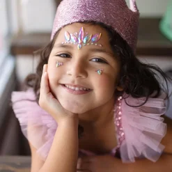 Pegatinas faciales crystals unicornio rosa