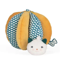 Pelota tela agarre mostaza