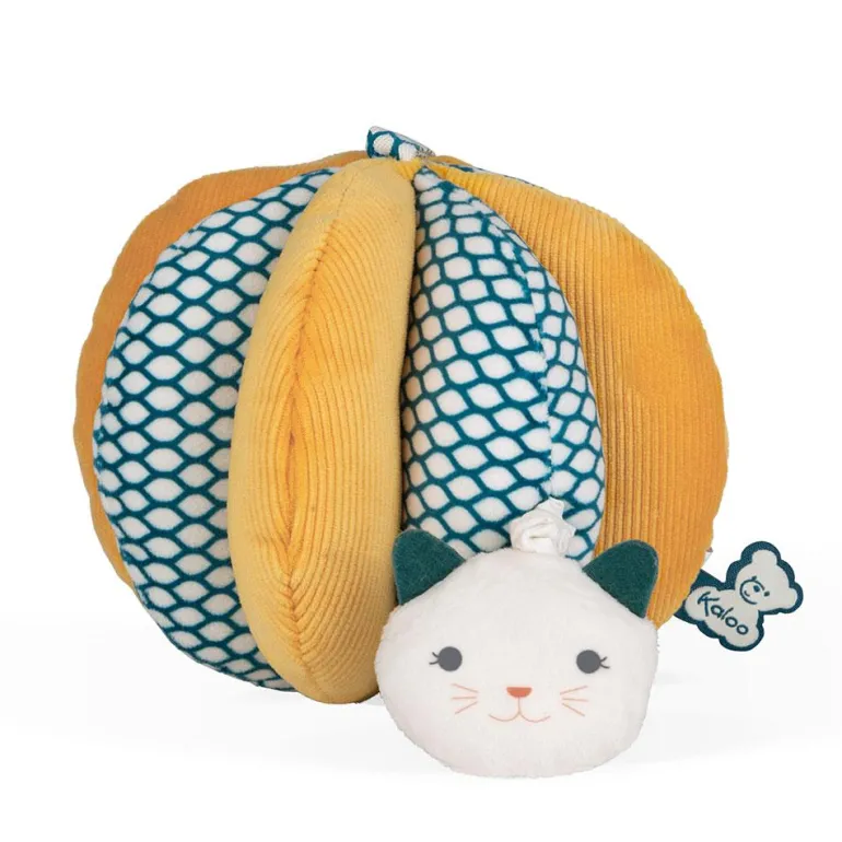 Pelota tela agarre mostaza