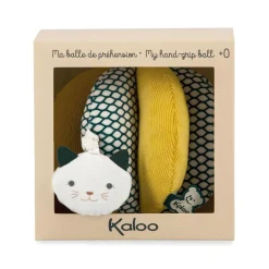 Pelota tela agarre mostaza