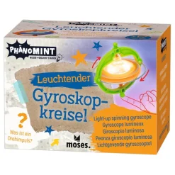 Peonza giroscopio luminosa. Phanomint