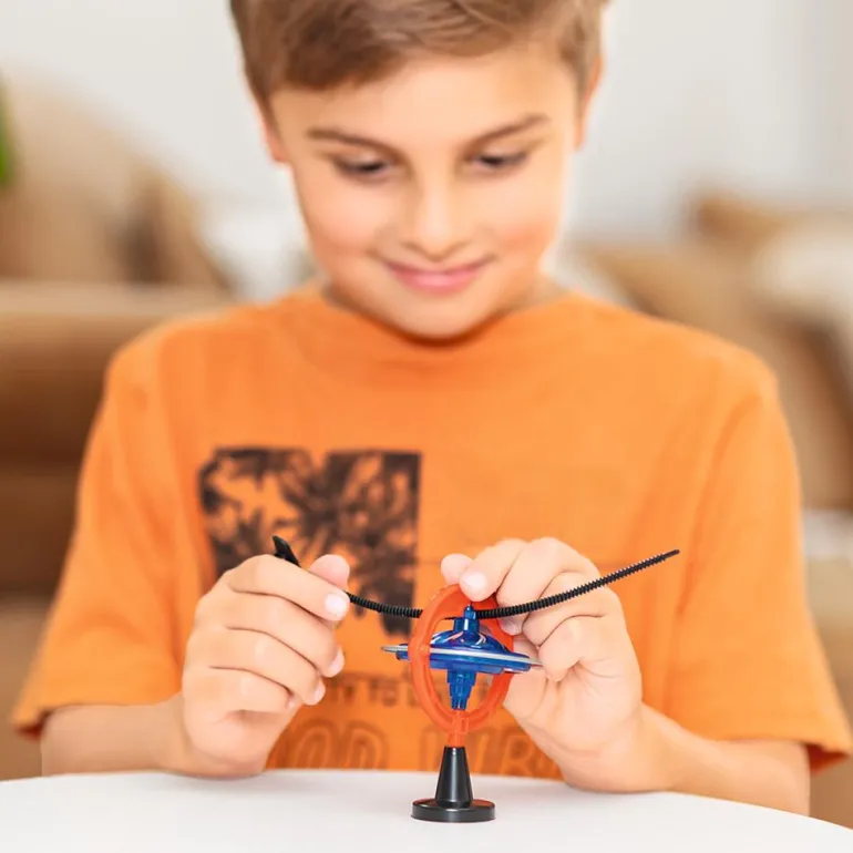 Peonza giroscopio luminosa. Phanomint