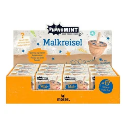 Peonza madera que pinta al girar