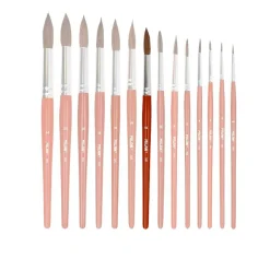 Pincel escolar redondo serie 101 número 12