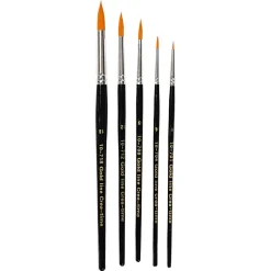 Pincel redondo nylon 5 unidades Creativ Company