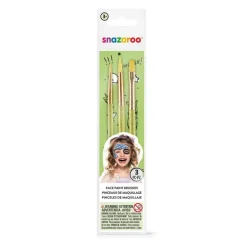 Pinceles para maquillaje 3 unidades Snazaroo