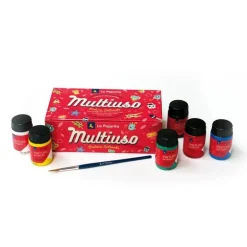 Pintura satinada 6 colores 35ml. La Pajarita